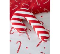 Catherine Lansfield 'christmas Candy Cane' Cushion In Red Red One Size