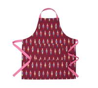 Catherine Lansfield Christmas Nutcracker 70x80cm Kitchen Adult Apron Plum