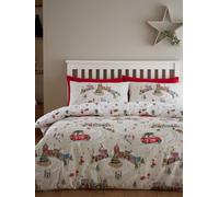 Catherine Lansfield 'Christmas Town' Duvet Cover Set | Size: Single Catherine Lansfield Multicolor Single