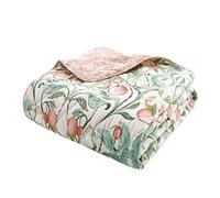 Catherine Lansfield 'Clarence Floral' Bedspread in Natural Catherine Lansfield Natural