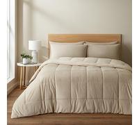 Catherine Lansfield Cosy Cord 6.5 Tog Coverless Comforter Duvet Natural