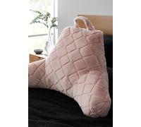 Catherine Lansfield Filled Cushion Cosy Diamond 43 x 43 cm Blush