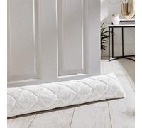 'Cosy Diamond' Draught Excluder Catherine Lansfield White One Size