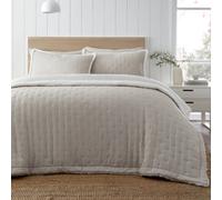 Catherine Lansfield Bedspread Cosy Nori Soft Sherpa 220x230 cm Cream