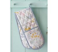 Catherine Lansfield Cottage Friends Double Oven Glove Natural