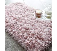 Catherine Lansfield Cuddly 50x80cm Bath Mat Blush