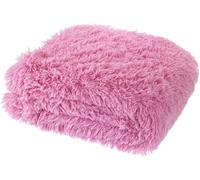 Catherine Lansfield Cuddly Deep Pile 150x200cm Blanket Throw Candy Pink