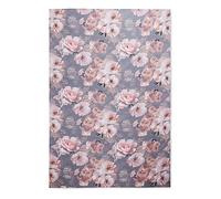 Catherine Lansfield Dramatic Floral Grey Tablecloth Grey