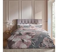 Catherine Lansfield Dramatic Floral Blossoms Print Duvet Cover Set / Accessories