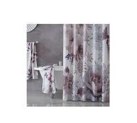Catherine Lansfield Dramatic Floral Shower Curtain Blush Pink