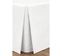 Catherine Lansfield 'easy Iron Percale' Base Valance Sheet In White White King