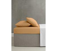 Catherine Lansfield 'easy Iron Percale' Combed Polycotton 35Cm Depth Sheet In Camel Camel King Fitted