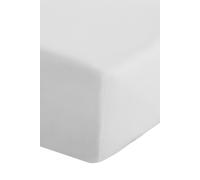 Catherine Lansfield 'Easy Iron Percale' Combed Polycotton 35cm Depth Sheet in White | Size: Double Fitted Catherine Lansfield White Double Fitted