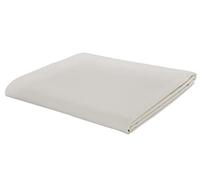 Catherine Lansfield Easy Iron Percale Combed Super King Flat Sheet Cream