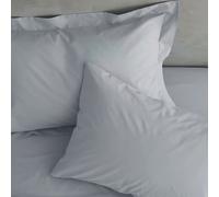 Catherine Lansfield Flat Sheet Easy Iron Percale Combed King Grey