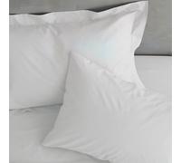 Catherine Lansfield Easy Iron Percale Double Flat Sheet White