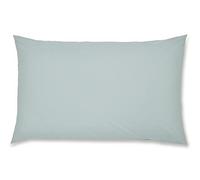Catherine Lansfield Easy Iron Percale Standard Pillowcase Pair Duck Egg Blue