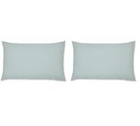 Catherine Lansfield Easy Iron Percale Standard Pillowcase Pair Duck Egg Blue (Pack of 2)