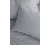 Catherine Lansfield Easy Iron Percale Standard Pillowcase Pair Grey