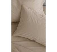 Catherine Lansfield Easy Iron Percale Standard Pillowcase Pair Natural