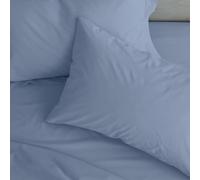 Catherine Lansfield Easy Iron Percale Standard Pillowcase Pair Lansfield Blue