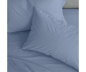 Catherine Lansfield Easy Iron Percale Standard Pillowcase Pair Lansfield Blue