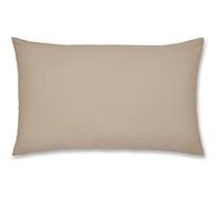Catherine Lansfield Easy Iron Percale Standard Pillowcase Pair Natural