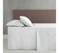 Catherine Lansfield Easy Iron Percale White Fitted Sheet 35cm Deep