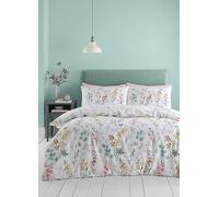 Catherine Lansfield Emilia Floral Duvet Cover Set White