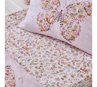 Catherine Lansfield Enchanted Butterfly Fitted Sheet Pink