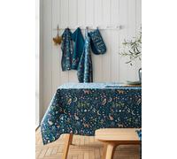 Catherine Lansfield 'Enchanted Twilight Animals' Cotton 137x178cm Table Cloth in Navy | Size: 137x178 cm Catherine Lansfield Navy 137x178 cm