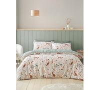Catherine Lansfield Enchanted Twilight Duvet Cover Set Natural