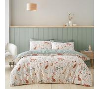 Catherine Lansfield Enchanted Twilight Natural Duvet Cover Set King Bedding Set
