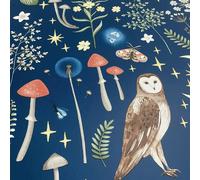 Catherine Lansfield Enchanted Twilight Navy Blue Wallpaper Roll Catherine Lansfield Navy