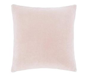 Catherine Lansfield Extra Large Raschel Velvet 55x55cm Filled Cushion Silver Grey