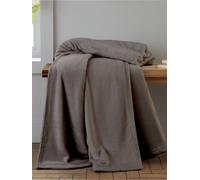 Catherine Lansfield Extra Large Raschel Velvet Throw Charcoal 200x240cm