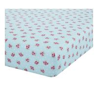 Catherine Lansfield Fairies Easy Care Double Fitted Sheet Pink