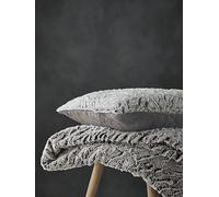 Catherine Lansfield Faux Fur Wolf Throw Grey