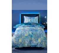 Catherine Lansfield 'Gamer' So Soft Duvet Cover Set in Grey | Size: Double Catherine Lansfield Grey Double