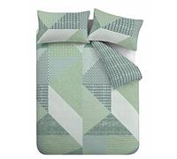Catherine Lansfield, Green, Single Duvet Set