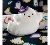 Catherine Lansfield Halloween Ghosts 3D Shaped Cushion White