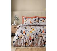 Catherine Lansfield Halloween Gonks So Soft Single Duvet Cover Set Natural