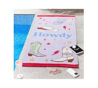 Catherine Lansfield Howdy Cowgirl Pair Beach Towels (2 Beach Towels)