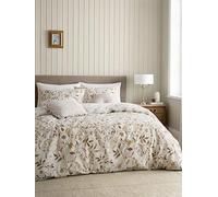Catherine Lansfield Isadora Floral Duvet Cover Set Natural