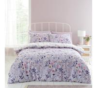 Catherine Lansfield Isadora Floral Reversible Double Duvet Cover Set with Pillo