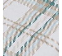 Catherine Lansfield Kelso Duckegg Fitted Sheet and Pillowcase White 180x200+50x80(2)