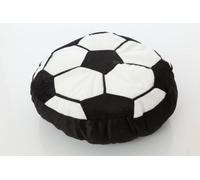 Catherine Lansfield Kids It's A Goal 40x40cm Shaped Cushion Black/White