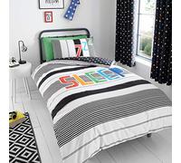 Catherine Lansfield Kids Sleep Glow In The Dark Double Duvet Set Multi
