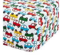 Catherine Lansfield Kids Transport Single Fitted Sheet White