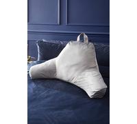 Catherine Lansfield 'kingsley Matt Velvet' High Back Cuddle Cushion Back Rest In Silver Silver One Size
